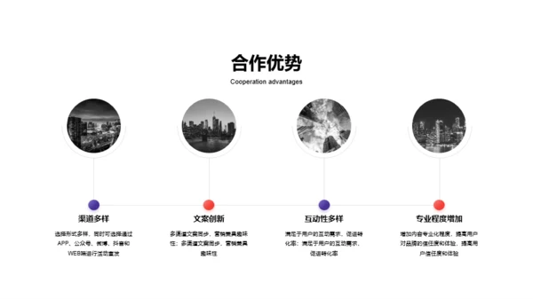 多色创意市场营销PPT案例