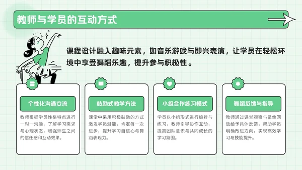 绿色创意风风暑期兴趣活动PPT模板