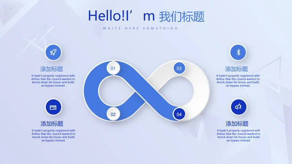蓝色科技感公安科技信息化建设调研报告动态PPT