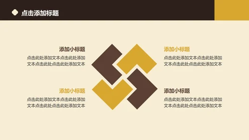 黄色简约风文化主题旅游攻略PPT模板
