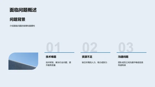 科技项目月度总结PPT模板