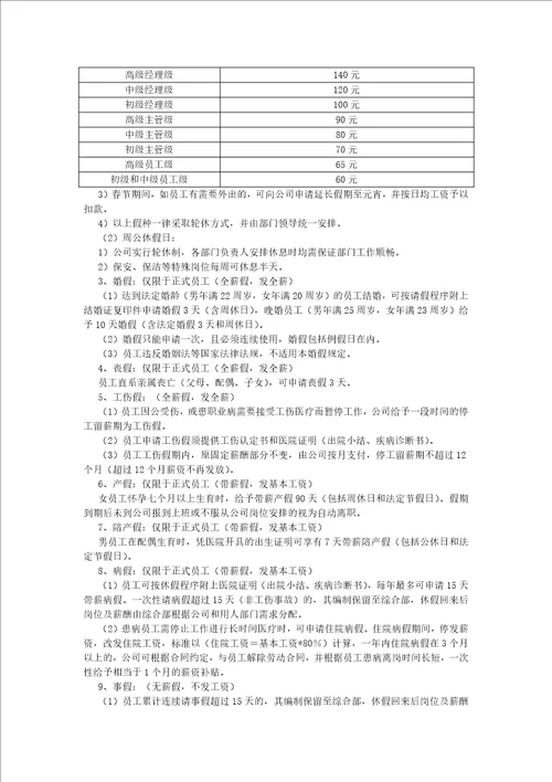 员工手册行为准则篇
