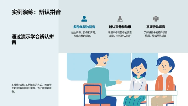 拼音知识掌握PPT模板