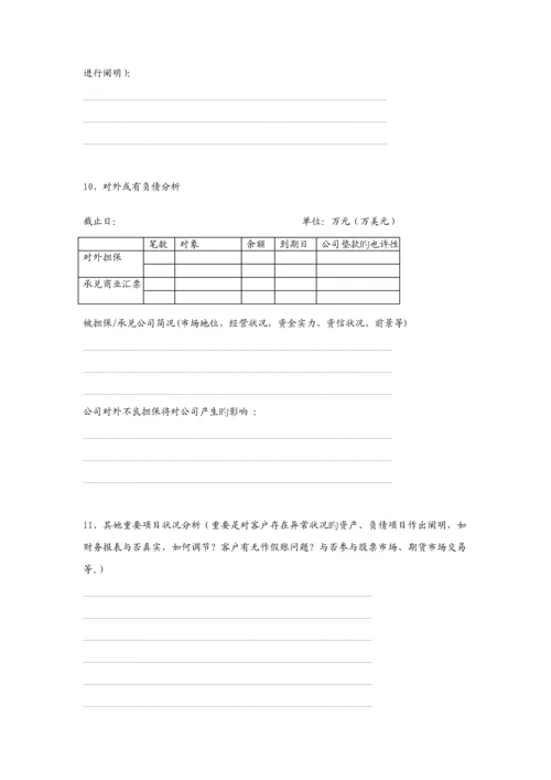 中国建设银行信贷客户评价综合报告.docx