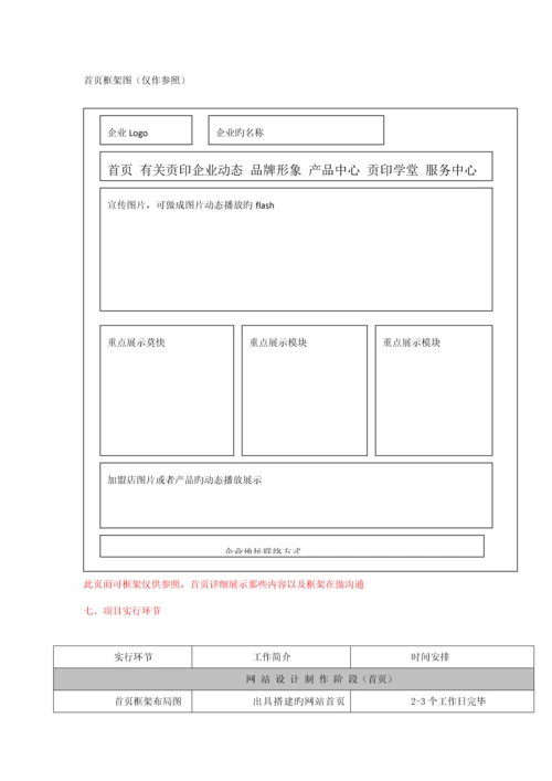 公司网站建设方案.docx