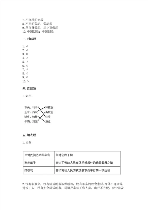 2022部编版四年级下册道德与法治期末测试卷附完整答案考点梳理