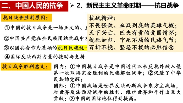 八年级上册历史期末专题复习：屈辱史与抗争史【课件】