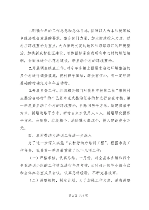 在全市农办主任例会汇报材料 (4).docx