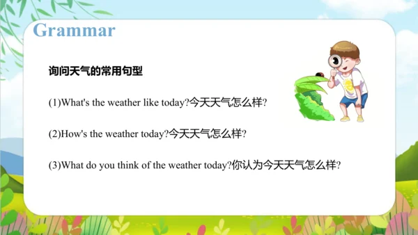 Module 7 Unit 2 It's warm today 课件(共47张PPT)