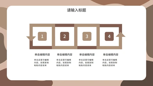 莫兰迪几何简约商务汇报PPT模板