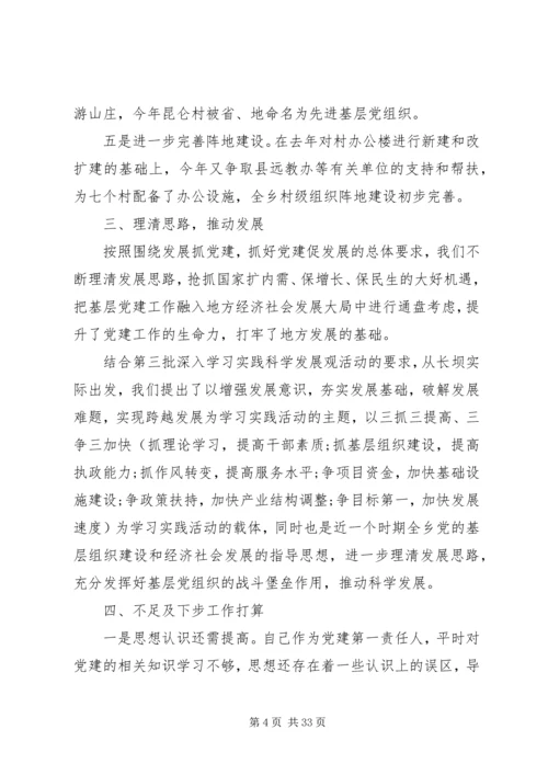 书记抓基层党建述职报告.docx
