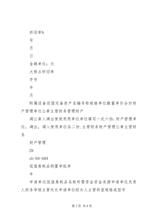 公司办公设备设施管理办法细则 (5).docx