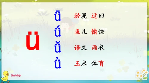 汉语拼音2  i  u  ü  y  w 课件