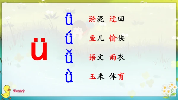 汉语拼音2  i  u  ü  y  w 课件