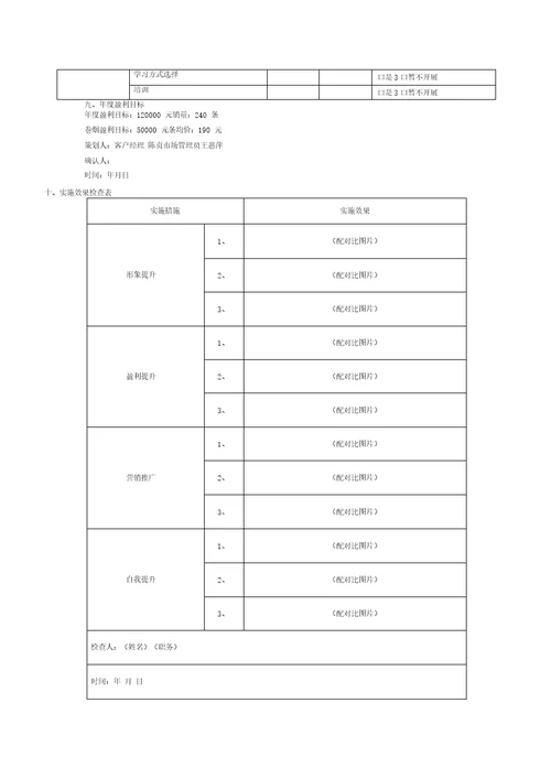 客户经营指导书