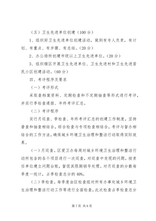 五星级基层爱卫组织创建活动.docx