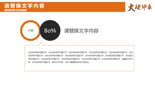 云南大理印象通用PPT模板
