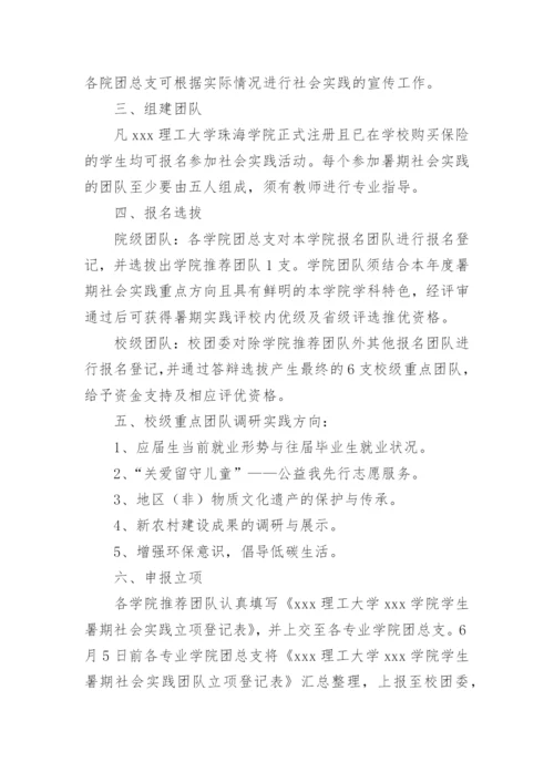 暑期社会实践策划书.docx