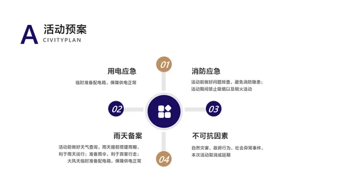 白紫色简约风地产营销方案