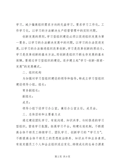 学习型组织建设方案 (3).docx