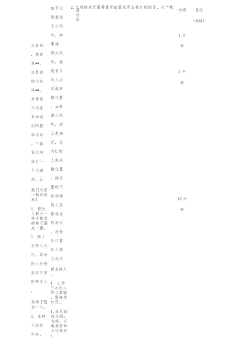 高中一年级新生适应团体心理辅导方案团辅方案.docx