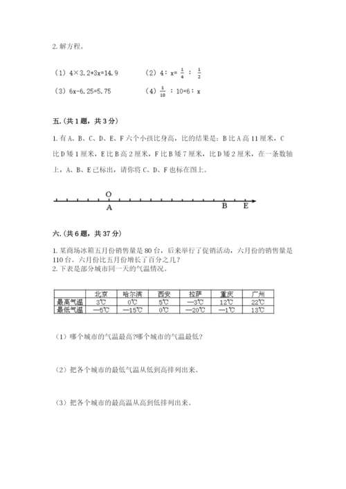 北京海淀区小升初数学试卷带答案.docx