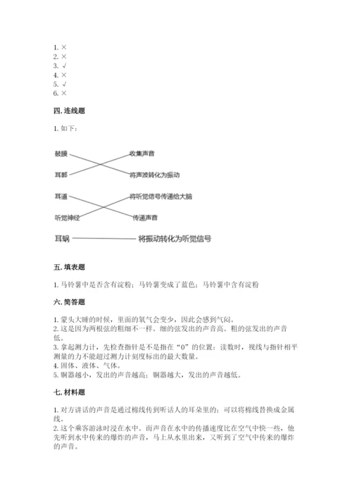 教科版小学科学四年级上册期末测试卷精品【夺分金卷】.docx