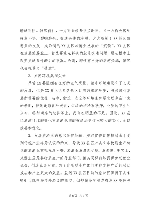 叶城旅游业工作情况汇报.docx