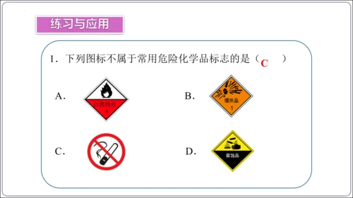 【高效备课】2024人教新版九上化学--1.2.1实验室规则  常见仪器识别课件(共24张PPT)