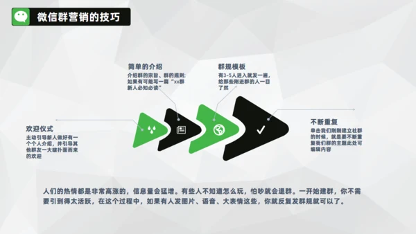 微信营销朋友圈关众号自媒体通用PPT课件模板