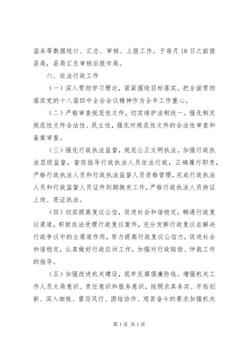 国土资源执法监察工作计划 (2).docx