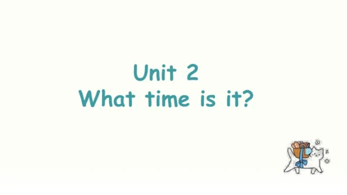 人教PEP版英语四年级下册单元Unit 1-Unit 6知识回顾汇总（课件版）(共29张PPT)