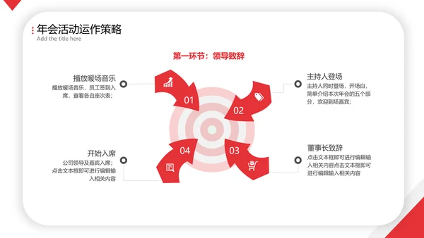 喜庆年会活动策划方案PPT简报