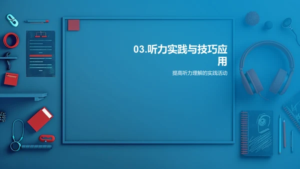 提高英语听力讲座PPT模板