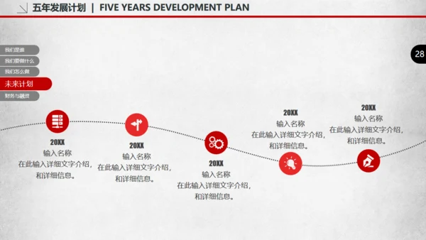 创业融资商业路演计划书通用PPT模板