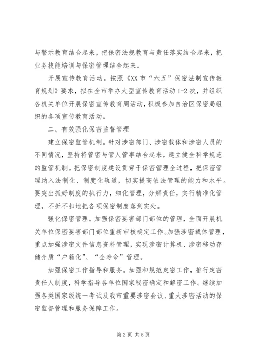 保密委员会年度工作要点.docx