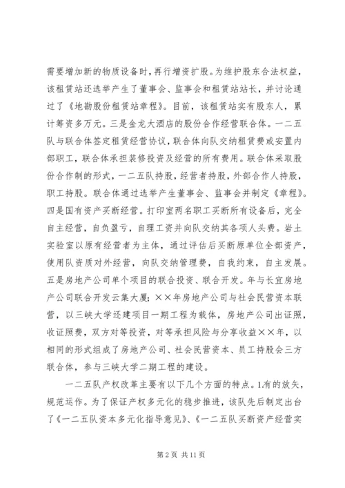 关于产权多元化改革的思考 (9).docx