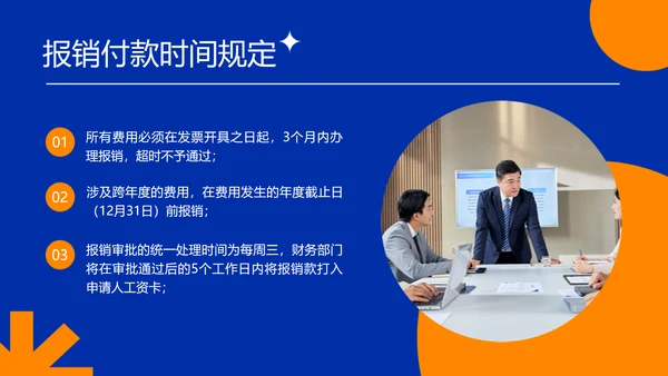 克莱因蓝简约风企业入职培训PPT模板