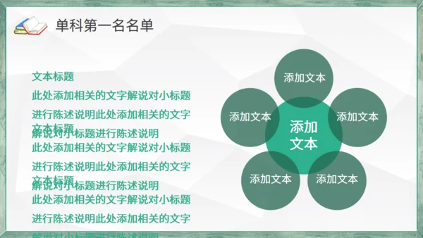 黑板风学生教学家长会通用PPT模板