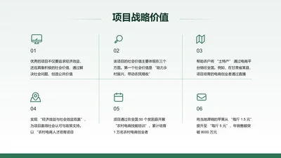 扁平风纯文字PPT列表