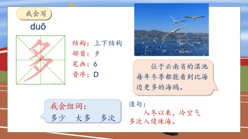 【核心素养】部编版语文一年级下册-2. 我多想去看看 第1课时（课件）