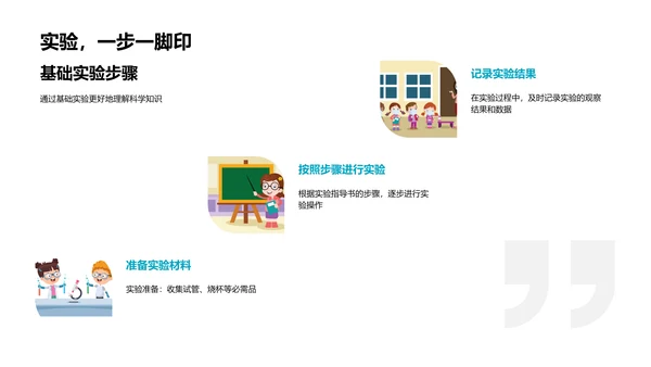 科学实验课讲解PPT模板