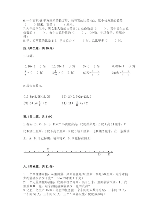 小学毕业班数学检测题【典优】.docx