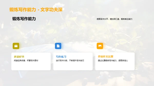 写作的艺术与习惯