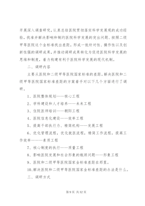 医院调研报告范例.docx