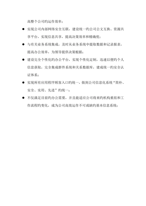 OA办公系统改造专题方案.docx