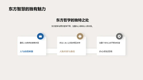 哲学之魂：东西交融