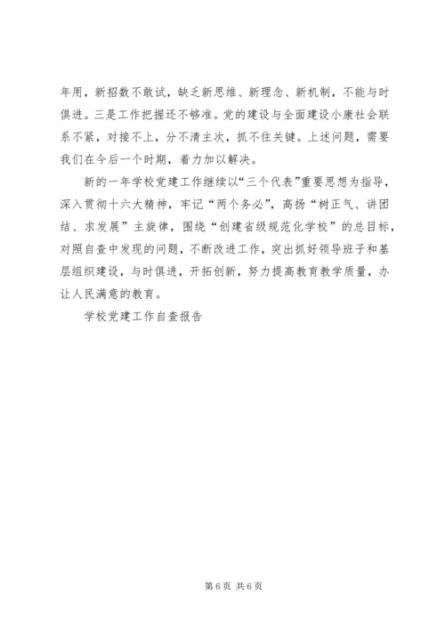 学校党建工作自查报告 (5).docx