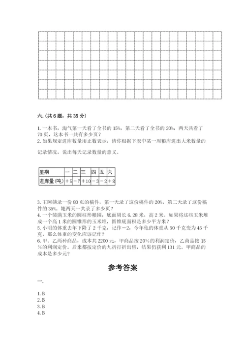 成都外国语学校小升初数学试卷带答案（a卷）.docx