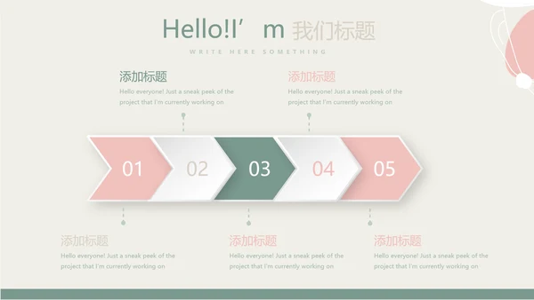 时尚创意美容年终工作总结动态PPT